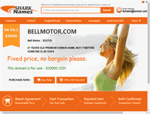 Tablet Screenshot of bellmotor.com